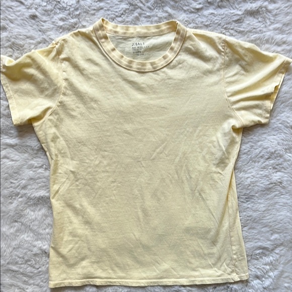 J. Galt Yellow T-Shirt - Picture 1 of 2
